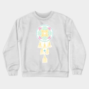 colorful pastel dreamcatcher Crewneck Sweatshirt